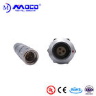 Push Pull Waterproof Circular Connectors M16 3 Pin Female And Male Quick Release