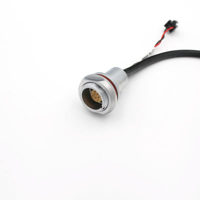 Kundenspezifischer industrieller Reihe 8 des Kabelbaum-2K wasserdichter Sockel Pin IP68